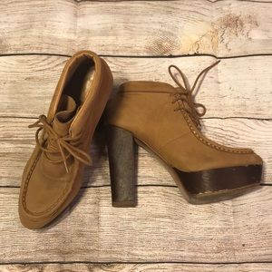 ZaraBasic leather booties